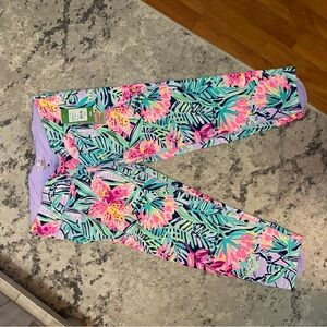 Lilly Pulitzer Colorful Floral Leggings